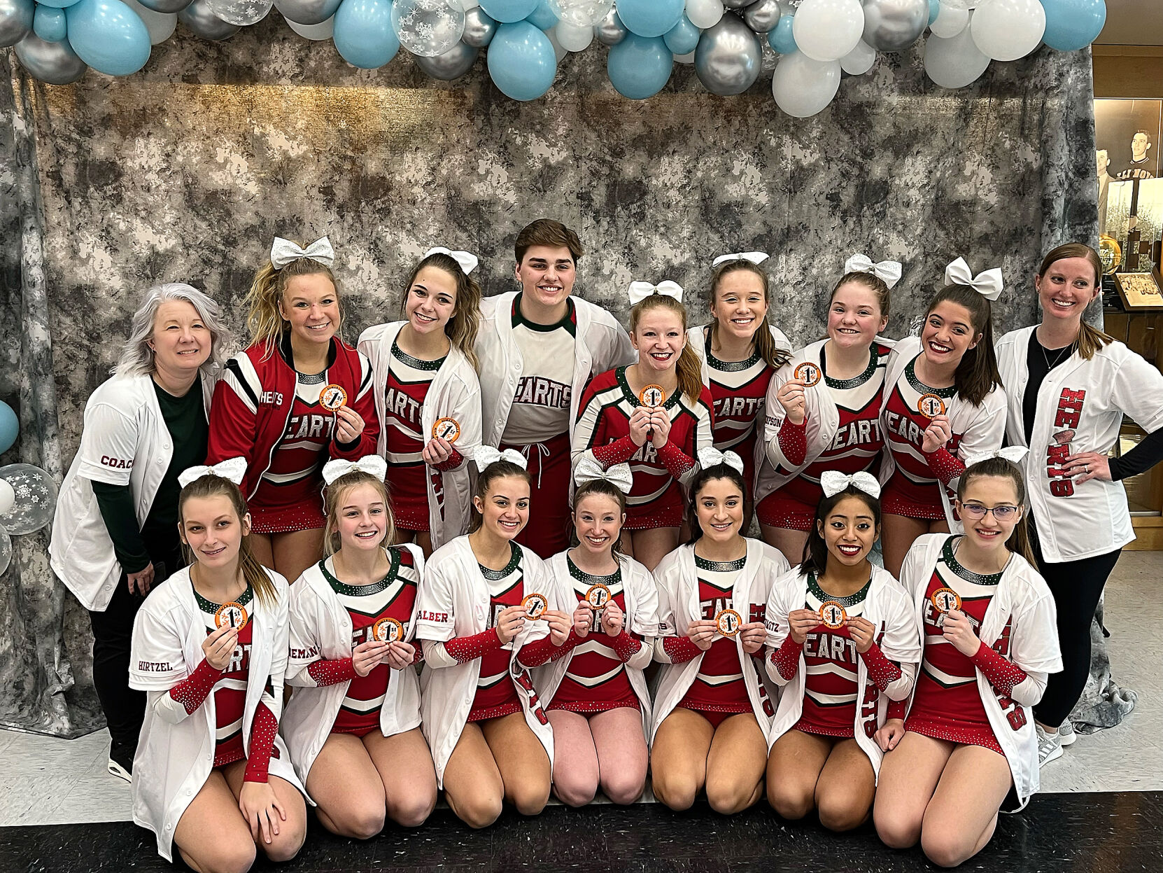 Effingham cheer squad wins the ICCA Edwardsville Invitational